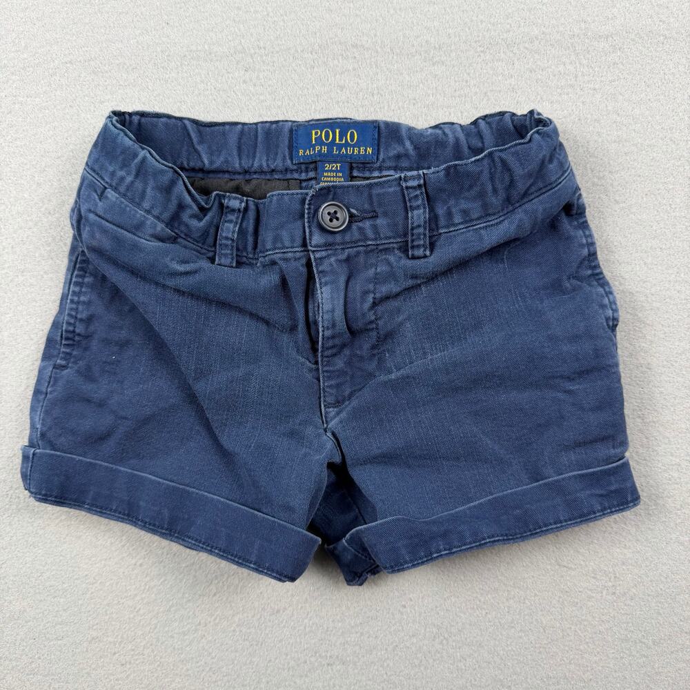 Polo Ralph Lauren Toddler Navy Chino Shorts